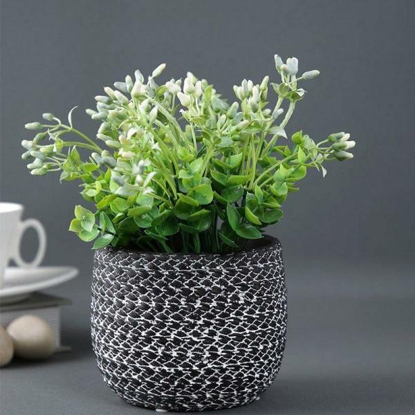 Pots & Planters | Cosima Textured Planter Garden Black